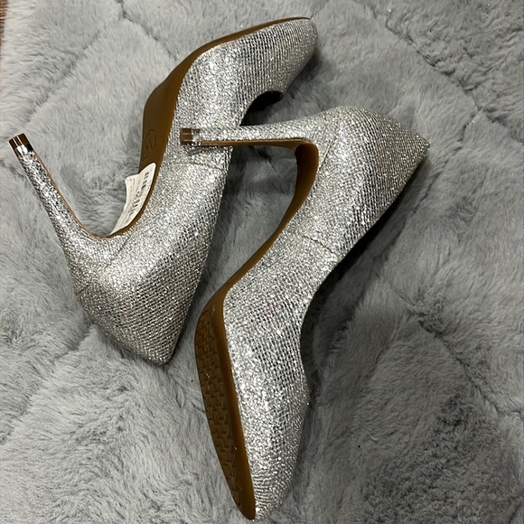 Michael Kors high heels. Silver glitter - Picture 4 of 5